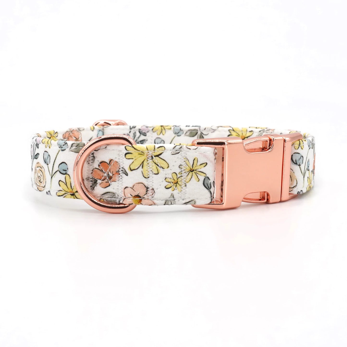 Dreamy Meadow Flower Collar Bow And Leash