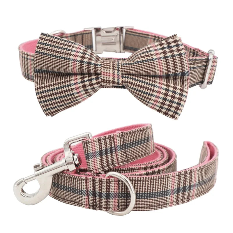 Cream And Pink Plaid Jacket
