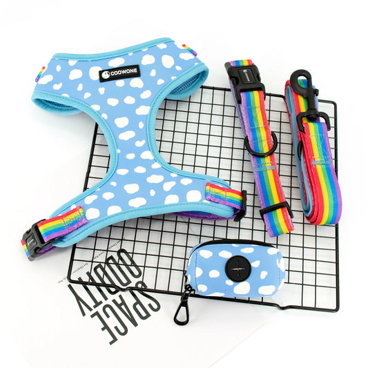 Blue Cloud Harness Set