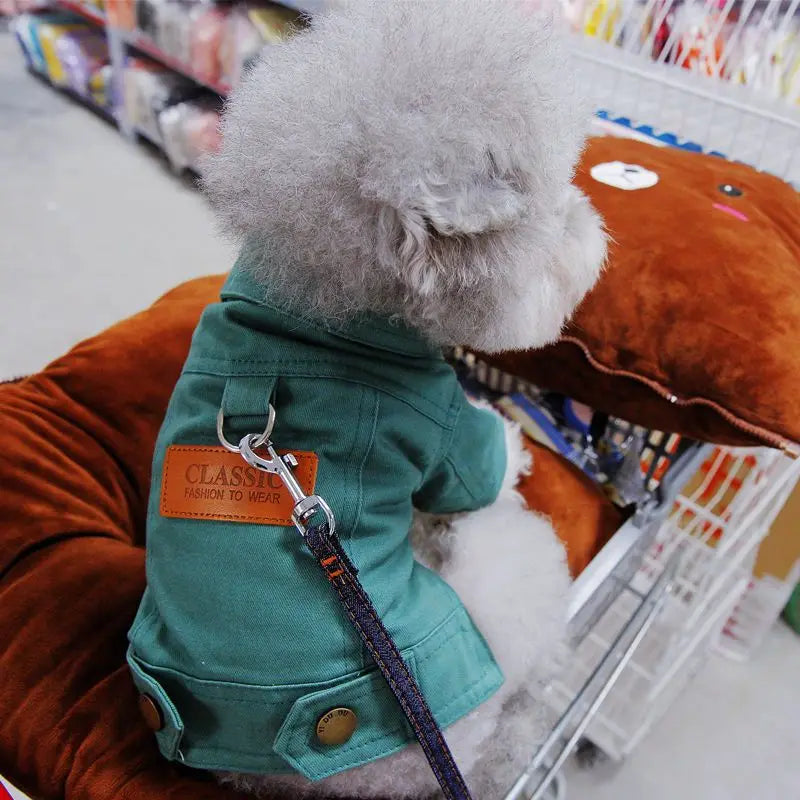Dog Denim Jacket