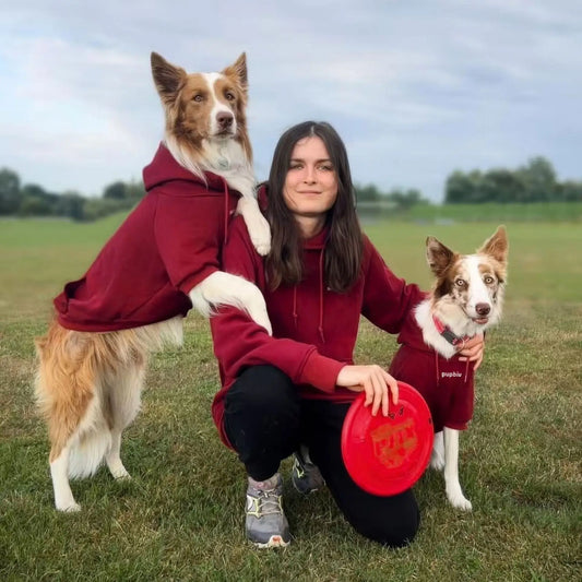 Red Matching Dog & Owner Set