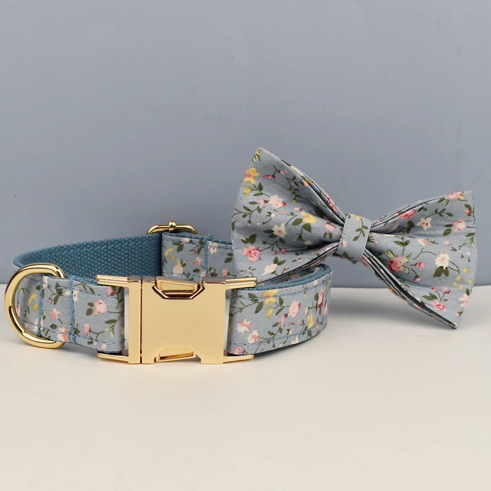 Blue Flower Harness Set