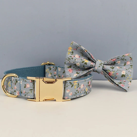 Blue Flower Harness Set