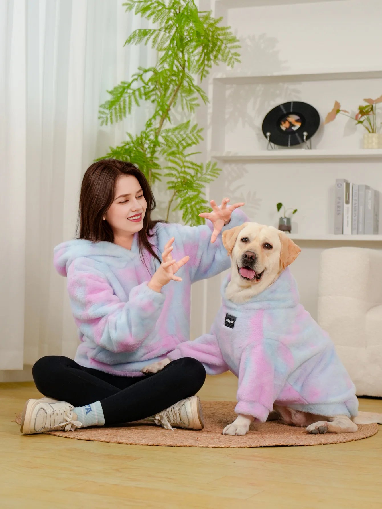 Pastel Tie Dye Dog & Owner Matching Set