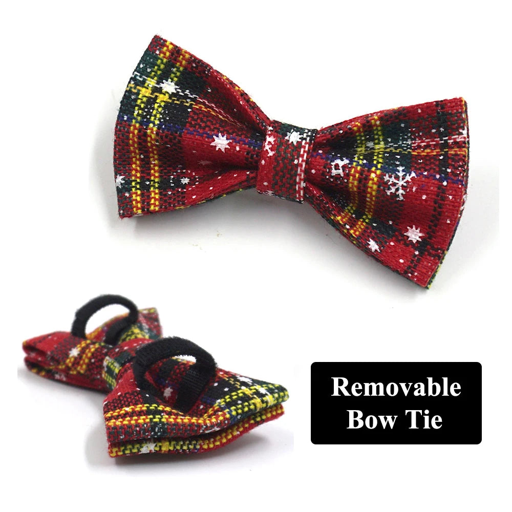 Tartan Christmas Dog Harness