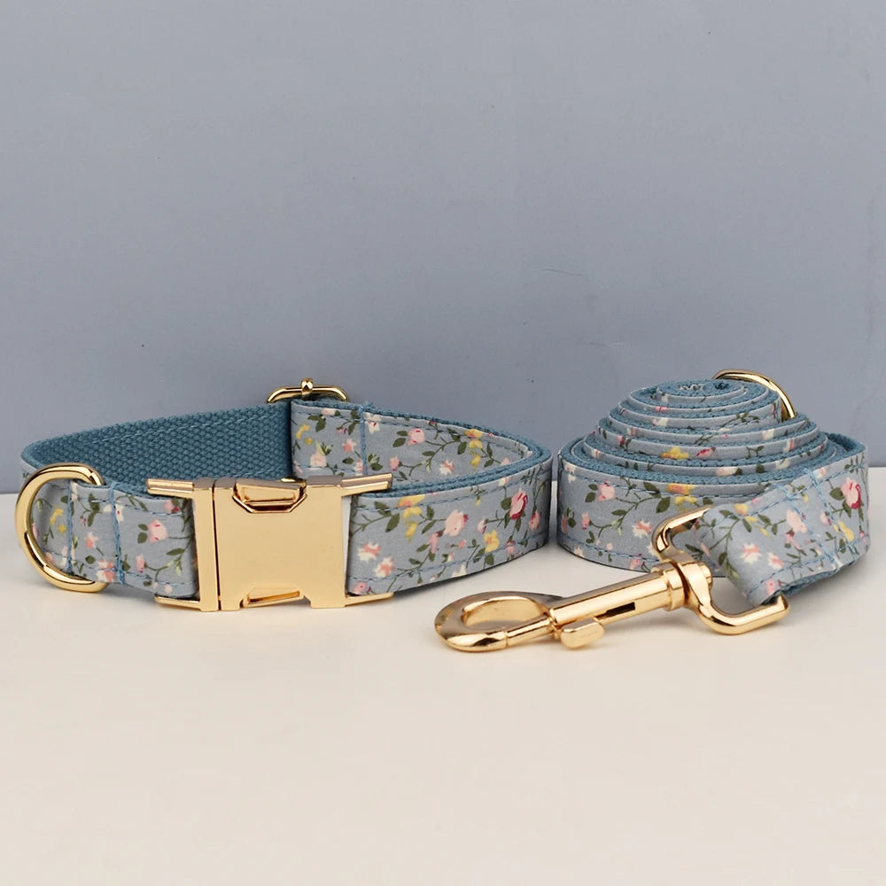 Blue Flower Harness Set