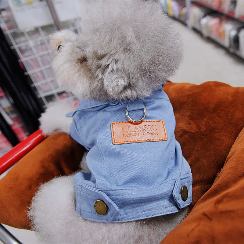 Dog Denim Jacket