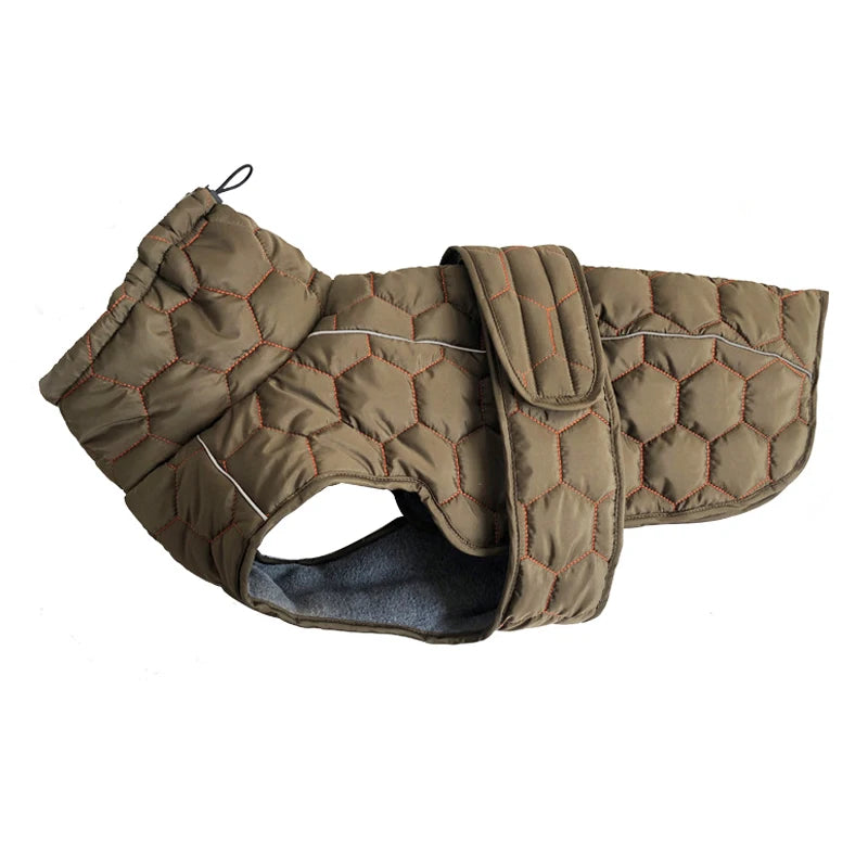 Windproof Soft Quilted Dog Jacket