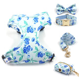 Blueberry Dog Harness Set