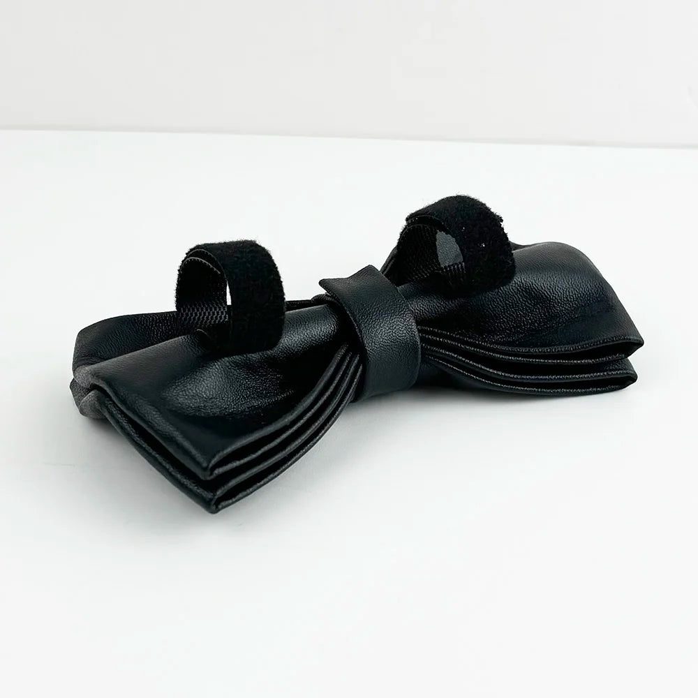 Black Leather Harness Set