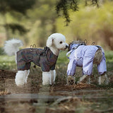 Dog Waterproof Reflective Raincoat