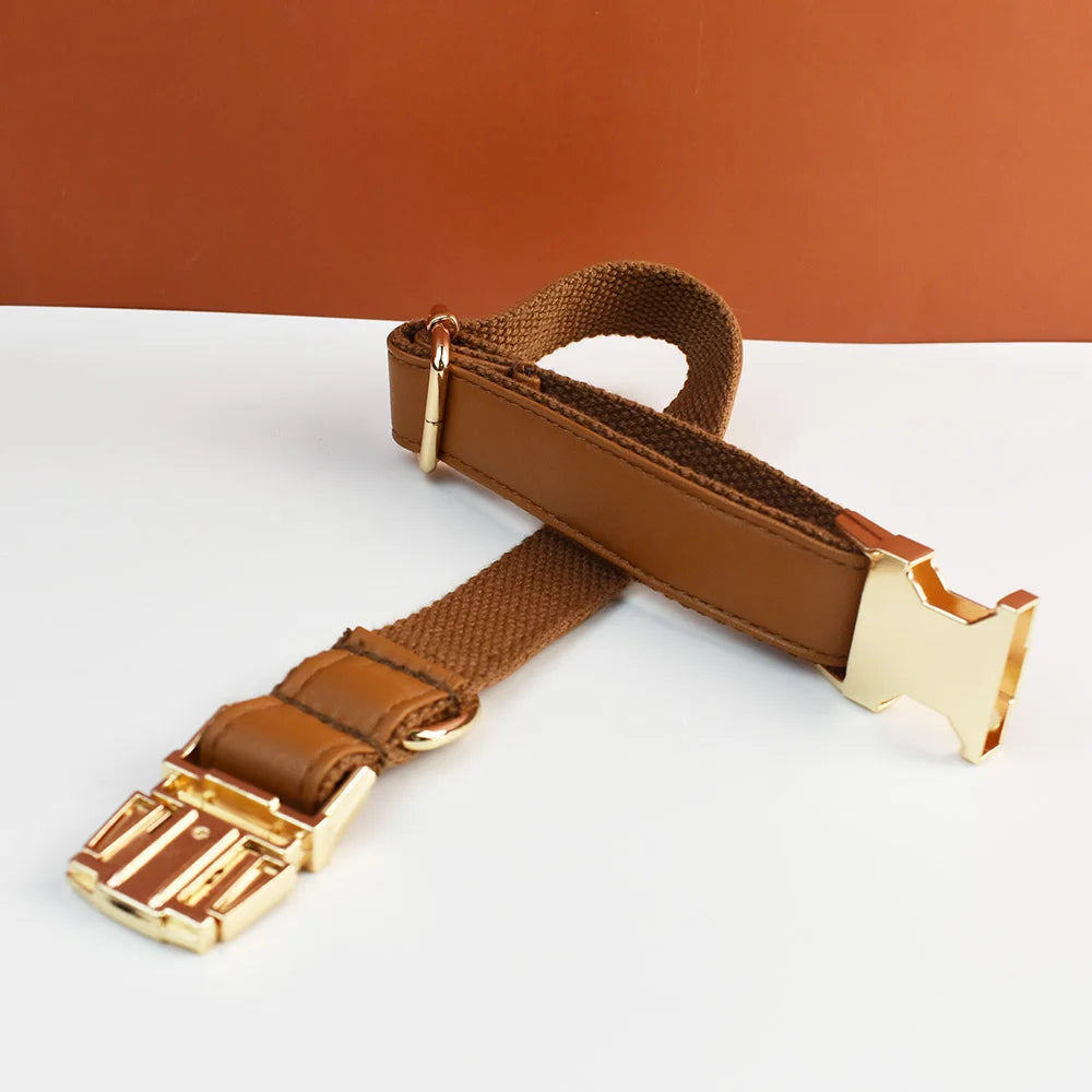 Brown Leather Harness Set
