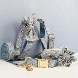 Blue Flower Harness Set