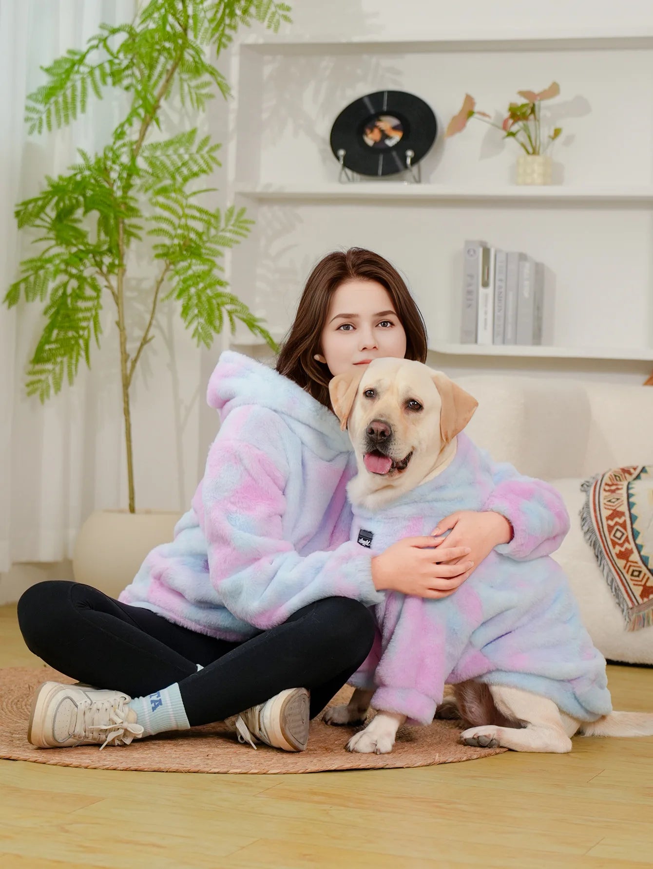 Pastel Tie Dye Dog & Owner Matching Set