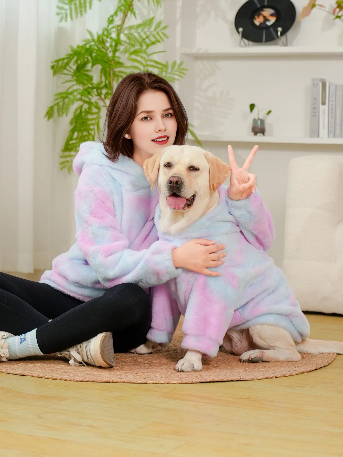 Pastel Tie Dye Dog & Owner Matching Set