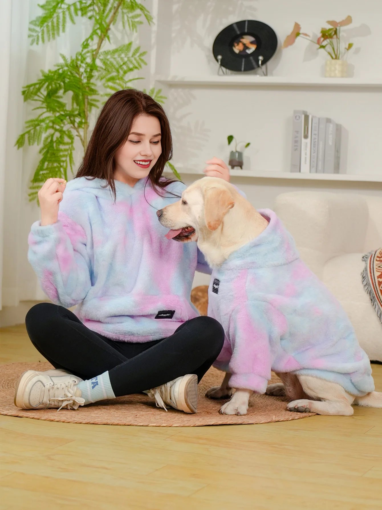 Pastel Tie Dye Dog & Owner Matching Set