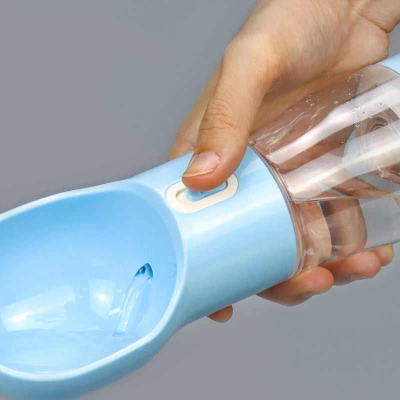 4 in 1 Portable Pet Water Bottle