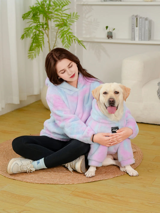 Pastel Tie Dye Dog & Owner Matching Set