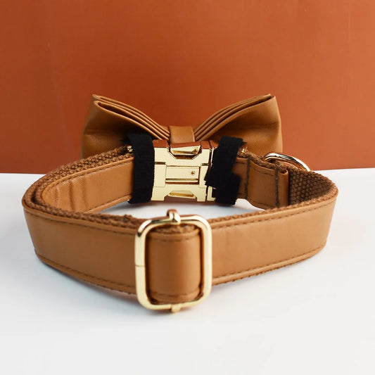 Brown Leather Harness Set