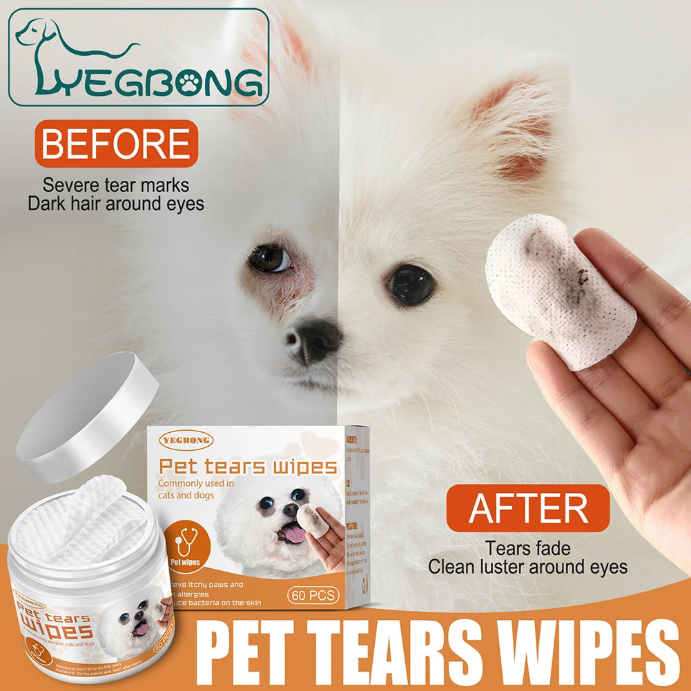 60pcs/set Eye Wipes