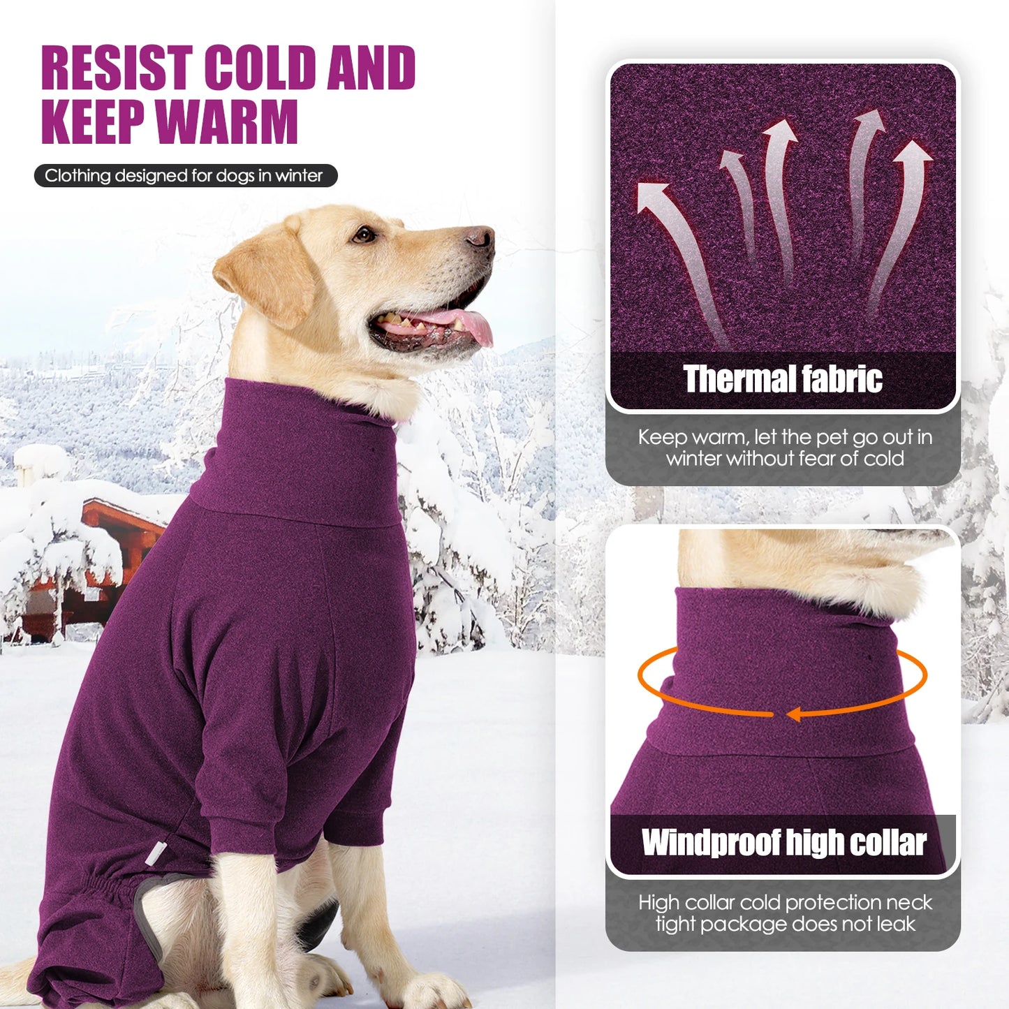 Windproof Warm Dog Fleece