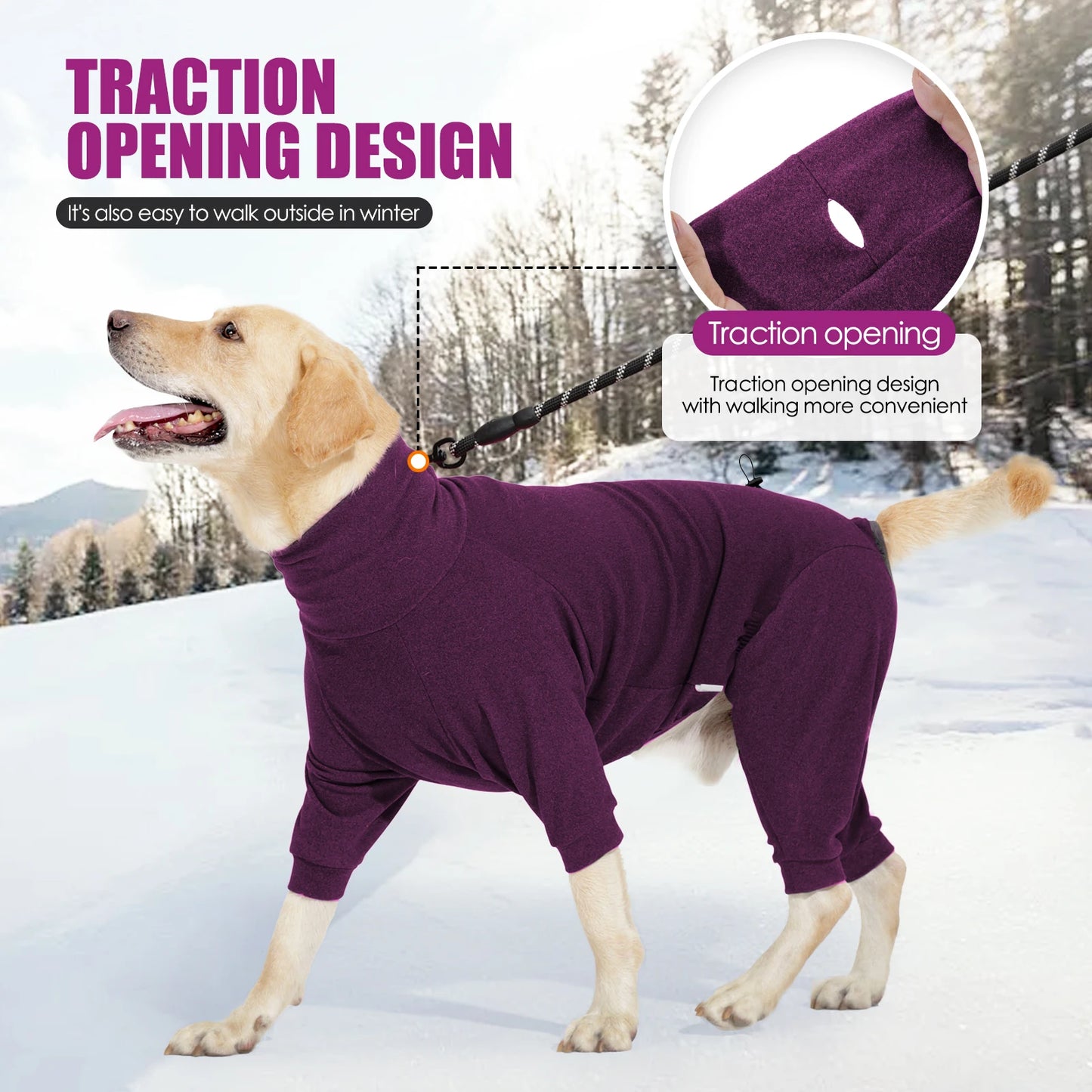 Windproof Warm Dog Fleece