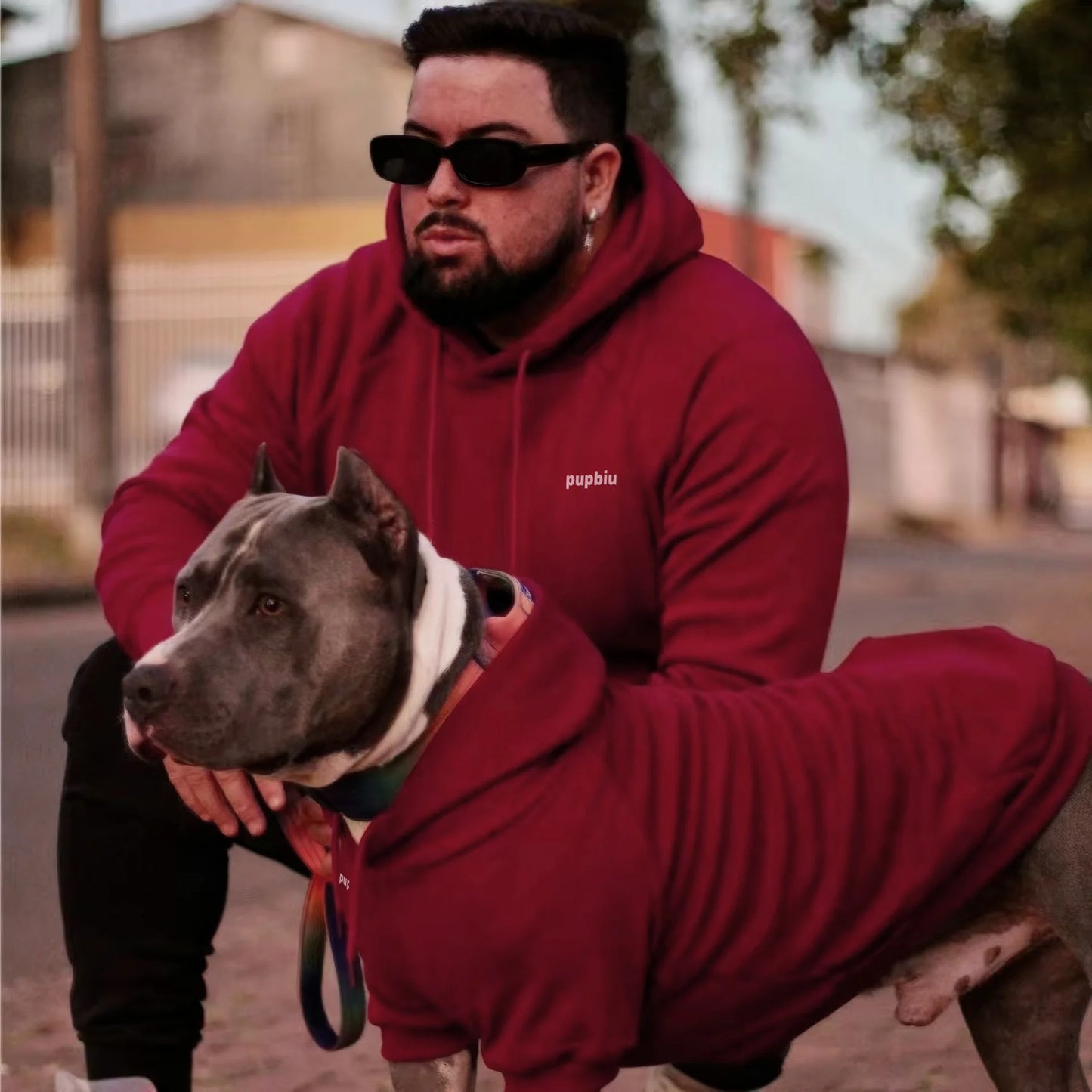 Red Matching Dog & Owner Set