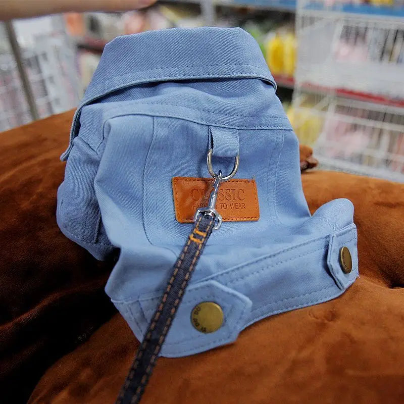 Dog Denim Jacket