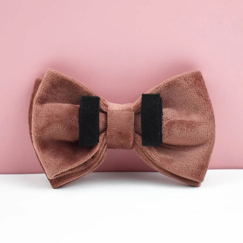 Pink Velvet Harness Set