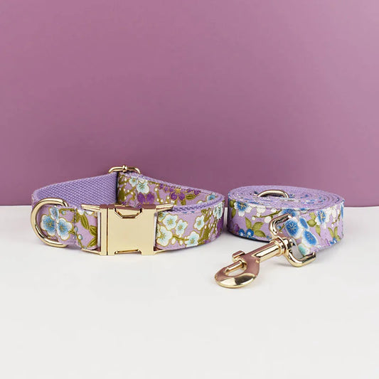Purple Flower Harness Set