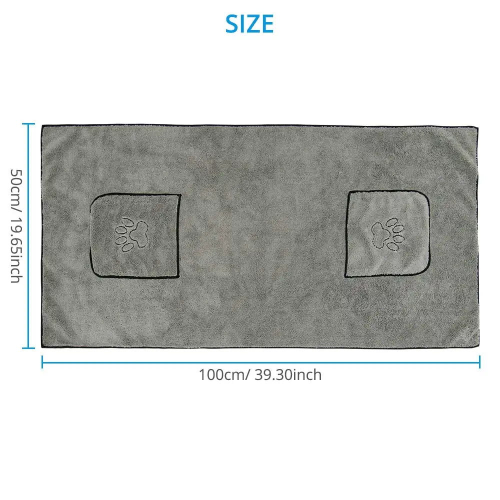 Super Absorbent Dog Towel