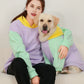 Multi Coloured Dog & Owner Matching Set