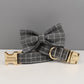Grey Chequered Harness Set