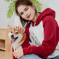 Red and Grey Dog & Owner Matching Set