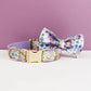 Purple Flower Harness Set