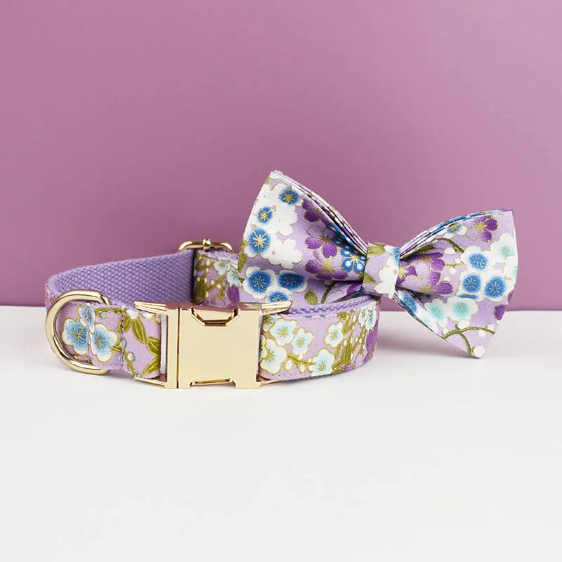 Purple Flower Harness Set