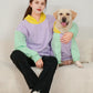 Multi Coloured Dog & Owner Matching Set