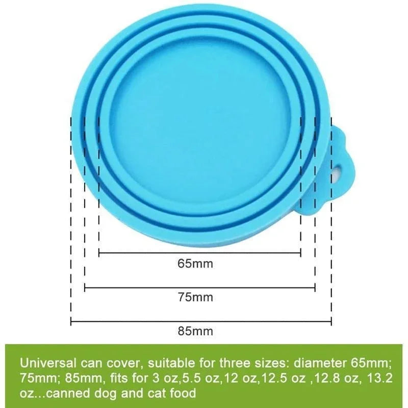Reusable 3 In 1 Food Can Cover