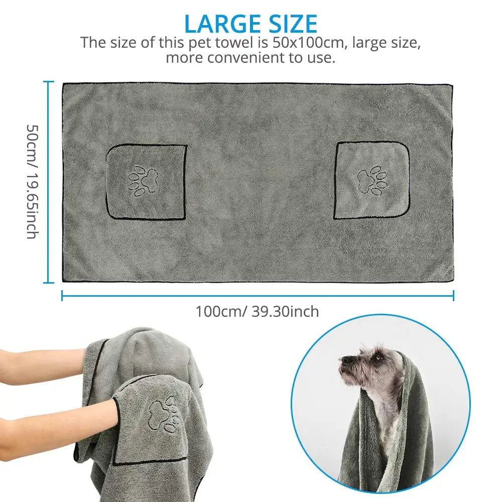 Super Absorbent Dog Towel