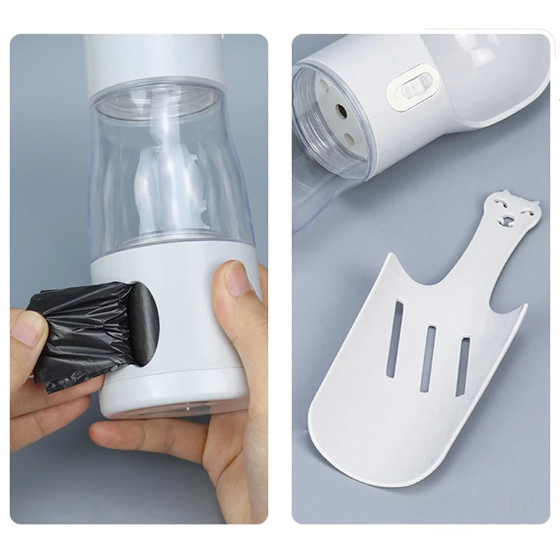 4 in 1 Portable Pet Water Bottle