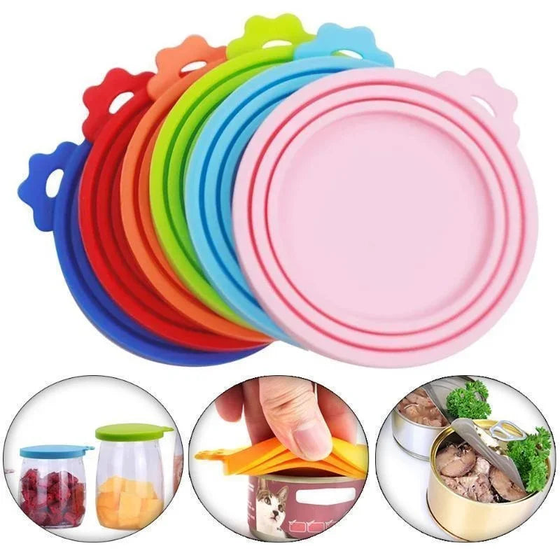 Reusable 3 In 1 Food Can Cover