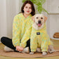 Yellow Tie Dye Matching Dog & Owner Set