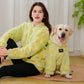 Yellow Tie Dye Matching Dog & Owner Set