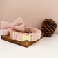 Pink Teddy Fabric Harness Set