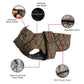 Windproof Soft Quilted Dog Jacket