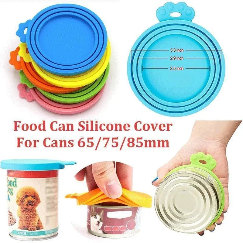 Reusable 3 In 1 Food Can Cover